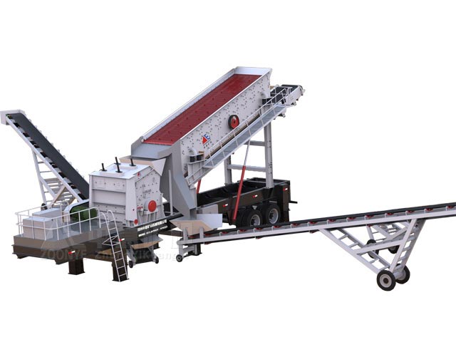 YDS反擊移動破碎篩分站