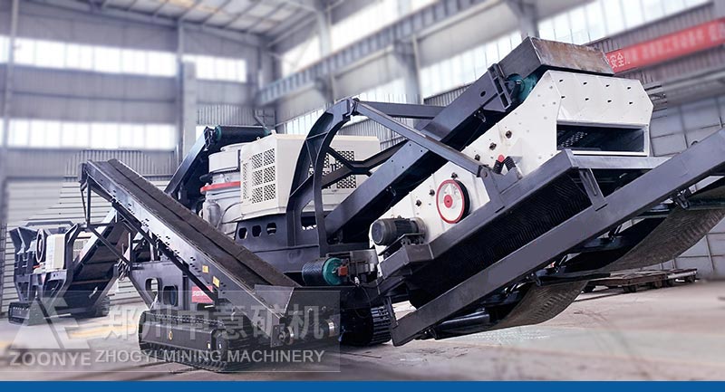 履帶式圓錐移動破碎機(jī)車間實(shí)拍圖3