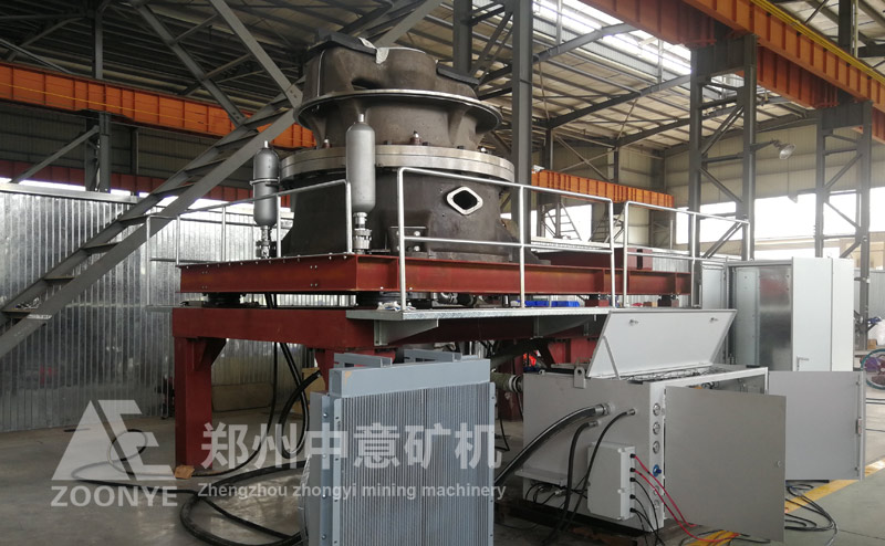 時產300噸CH單缸液壓圓錐破碎機