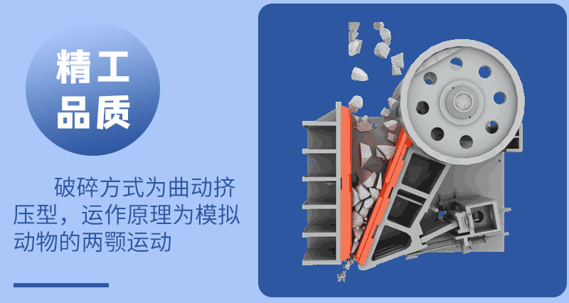 CJ鄂式破碎機(jī)工作原理