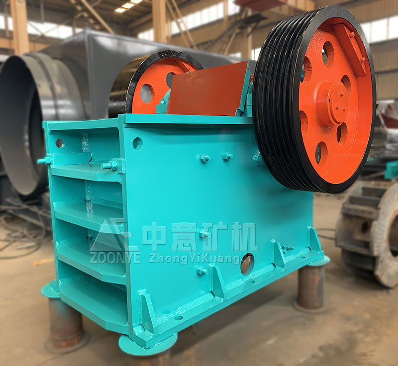 國外客戶定制的PE顎式破碎機