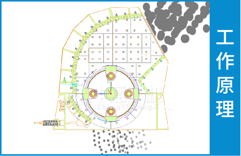 重錘式破碎機(jī)工作原理