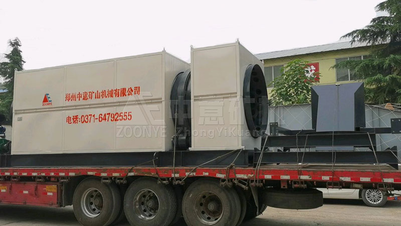 滾筒篩發(fā)貨