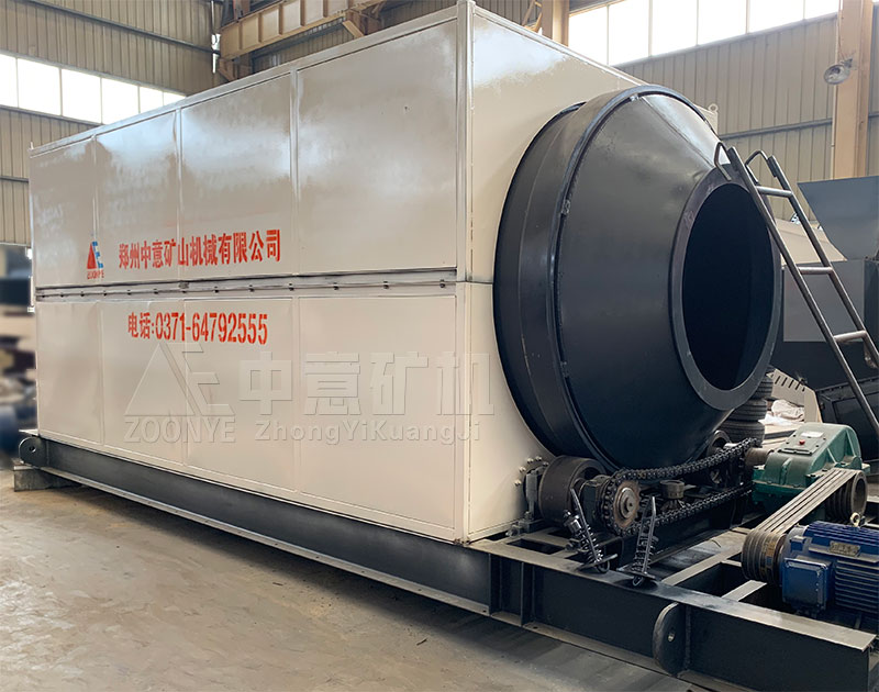 滾筒篩制造車間