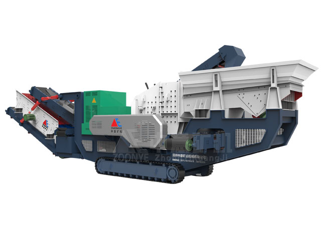 CPP系列履帶反擊移動破碎篩分站