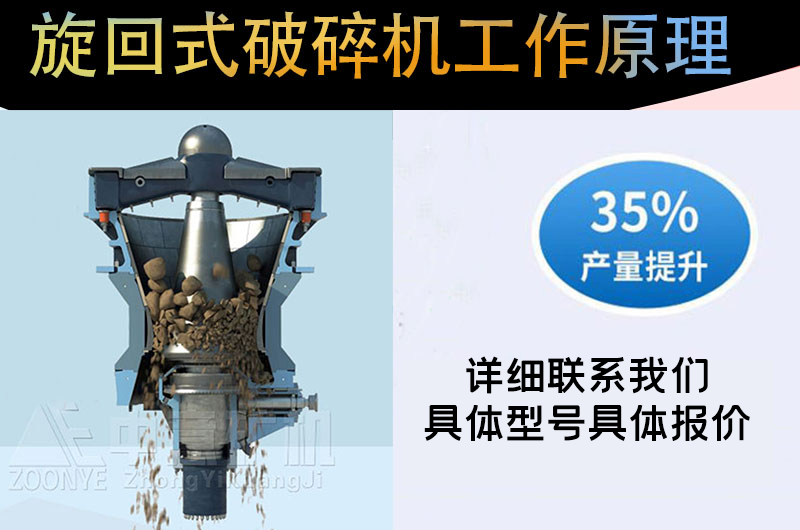 旋回式破碎機工作原理
