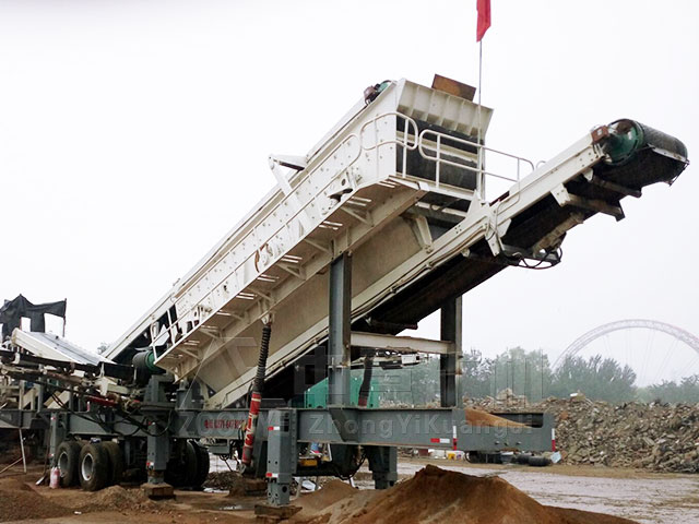 河北秦皇島200t/h建筑垃圾處理項目案例