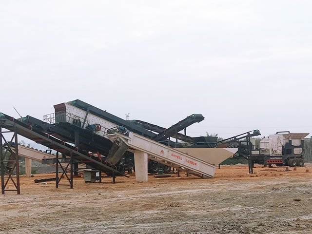 廣西環(huán)城再生資源建筑垃圾處理生產(chǎn)線