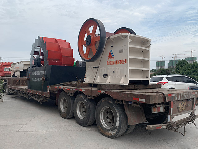 中意礦機(jī)又發(fā)貨啦！鄂破+反擊破+洗砂機(jī)順利發(fā)往河南開(kāi)封