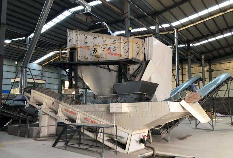 建筑垃圾篩分、輕物質(zhì)分離