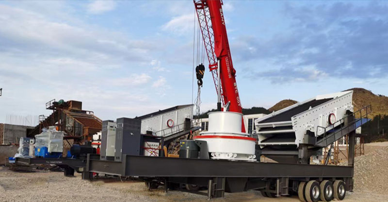 移動(dòng)制砂機(jī)