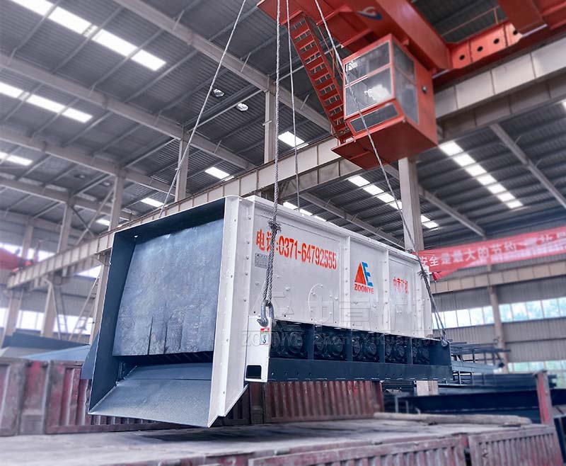 泥石分離機(jī)發(fā)往新疆石料廠 中意再掀發(fā)貨熱潮