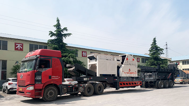 移動(dòng)反擊式破碎機(jī)