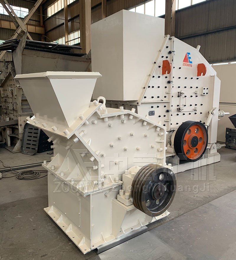 細碎機反擊破車間圖片