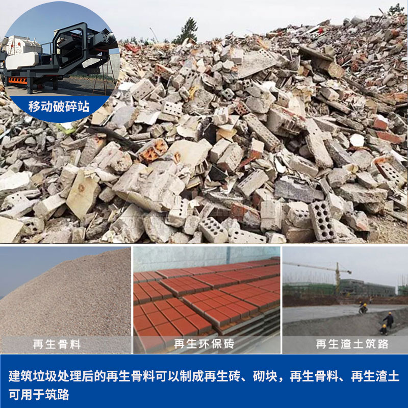 移動破碎篩分站