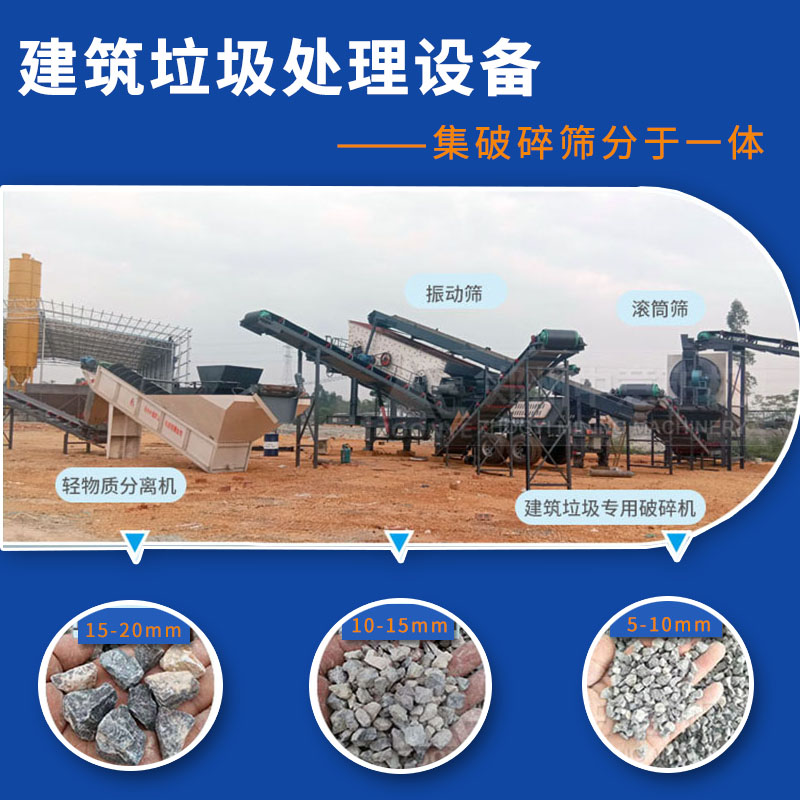 建筑垃圾可制機(jī)制砂