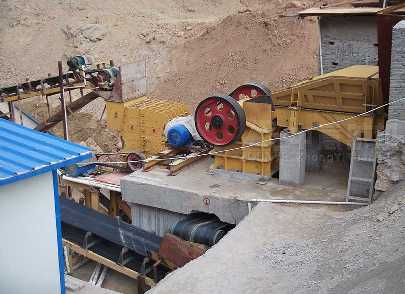 日產100方打沙生產線配置方案